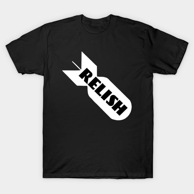 Bomb Relish Logo T-Shirt by  Bomb Relish